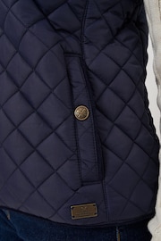 Crew Clothing Diamond Quilted Gilet - Image 4 of 5