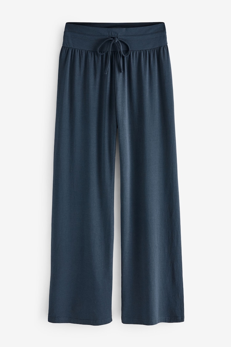 Hush Blue Amie Wide Leg Joggers - Image 1 of 1