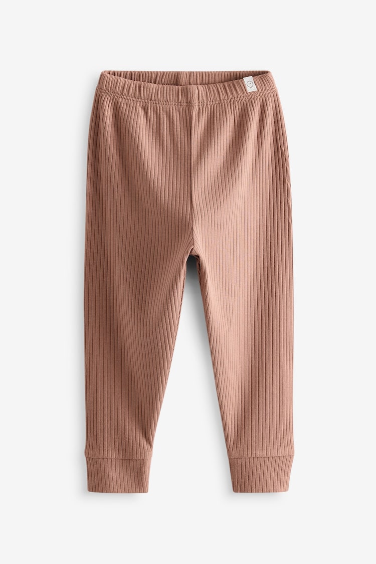 MORI Organic Cotton and Bamboo Super Soft Brown Joggers - Image 2 of 2