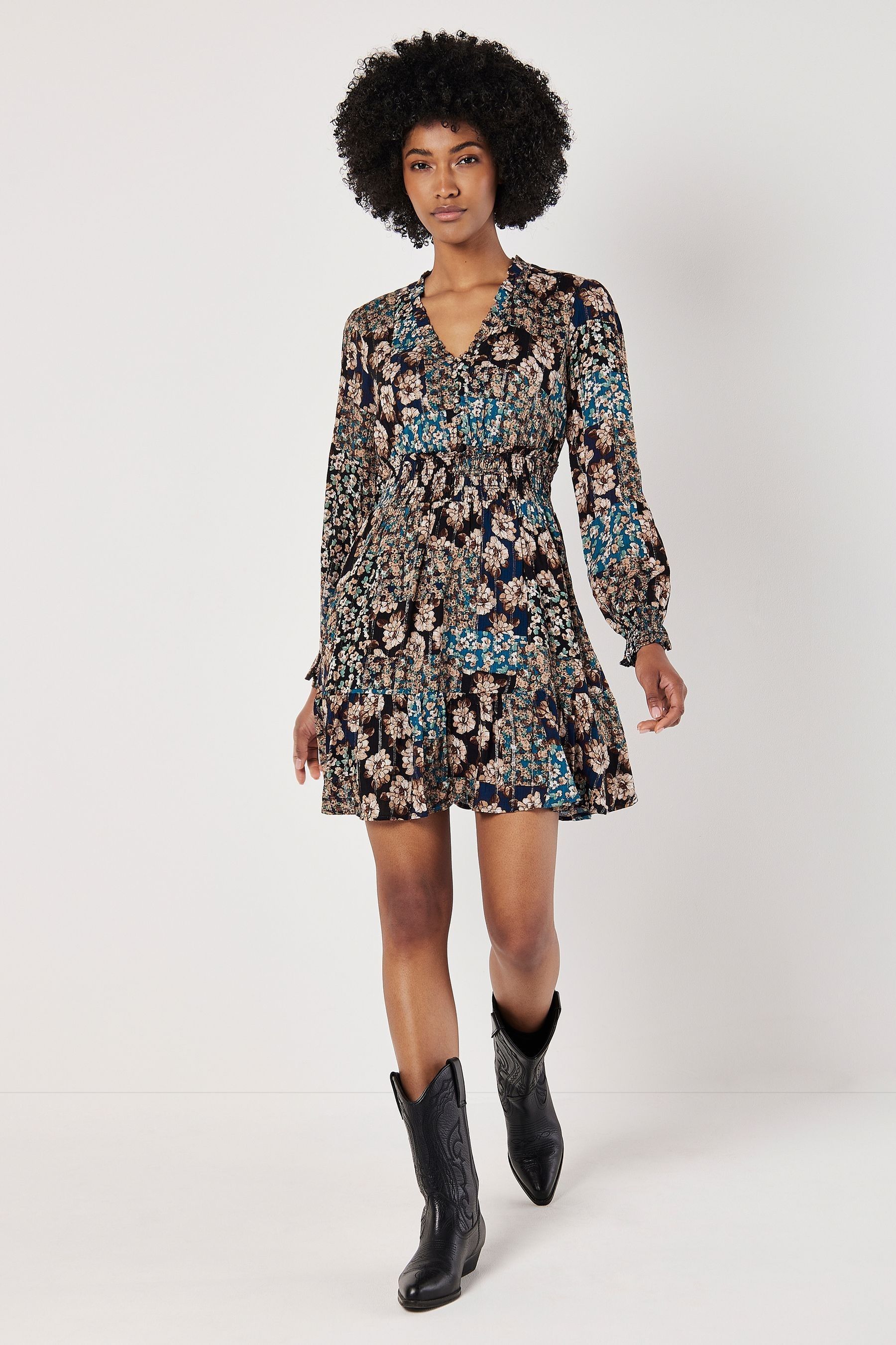 Next patchwork dress clearance