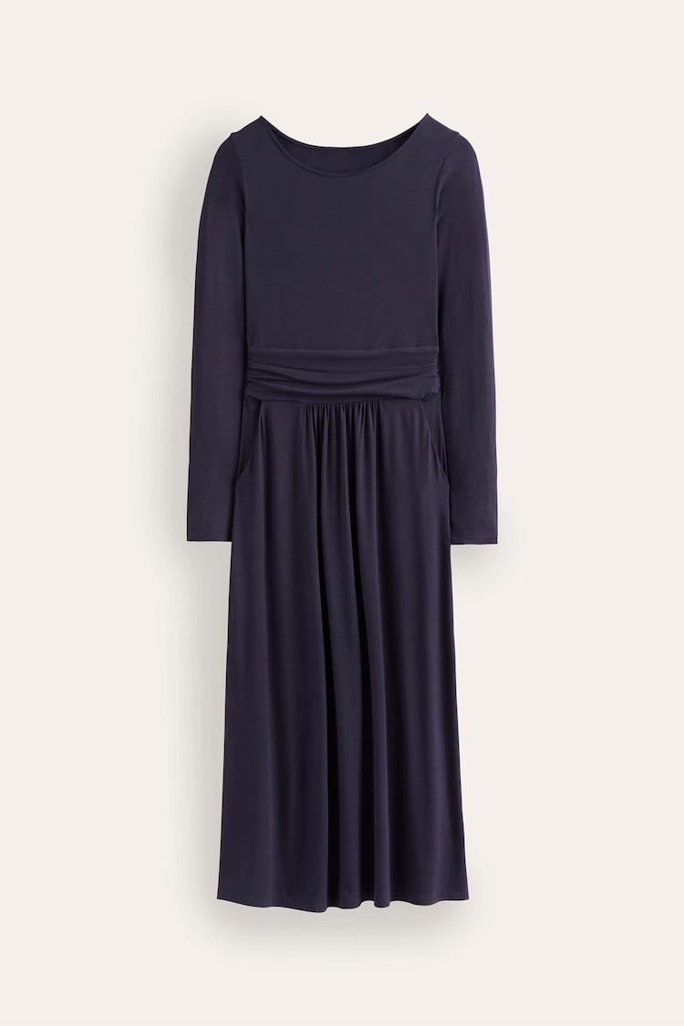 Boden Blue Tall Twisted Waist Jersey Dress - Image 5 of 5