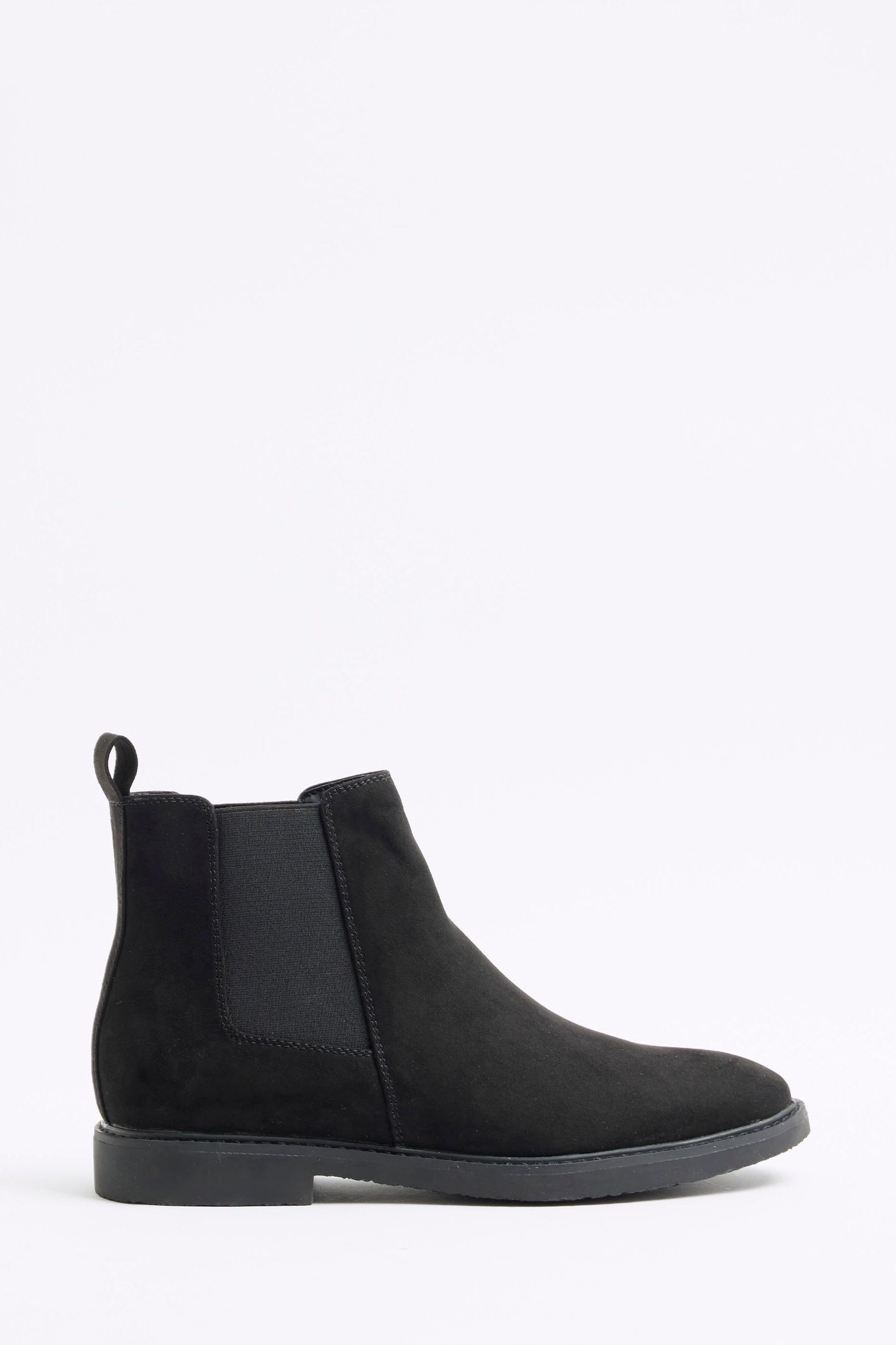 Buy River Island Black Crepe Sole Chelsea Boots from Next Canada