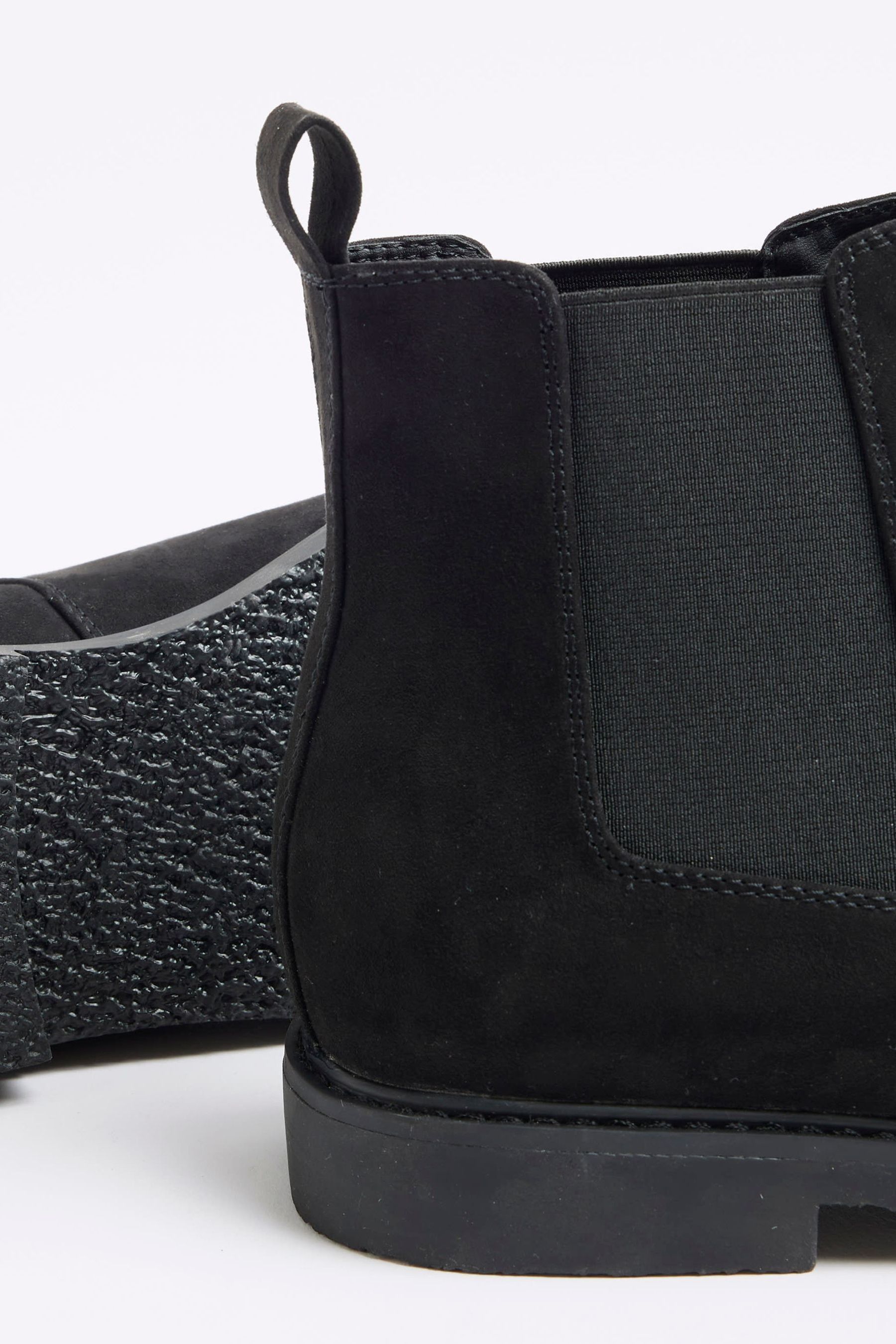River island black chelsea boots shop