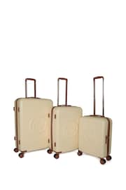 Dune London Cream Onella 3 Piece Suitcase Set - Image 1 of 6