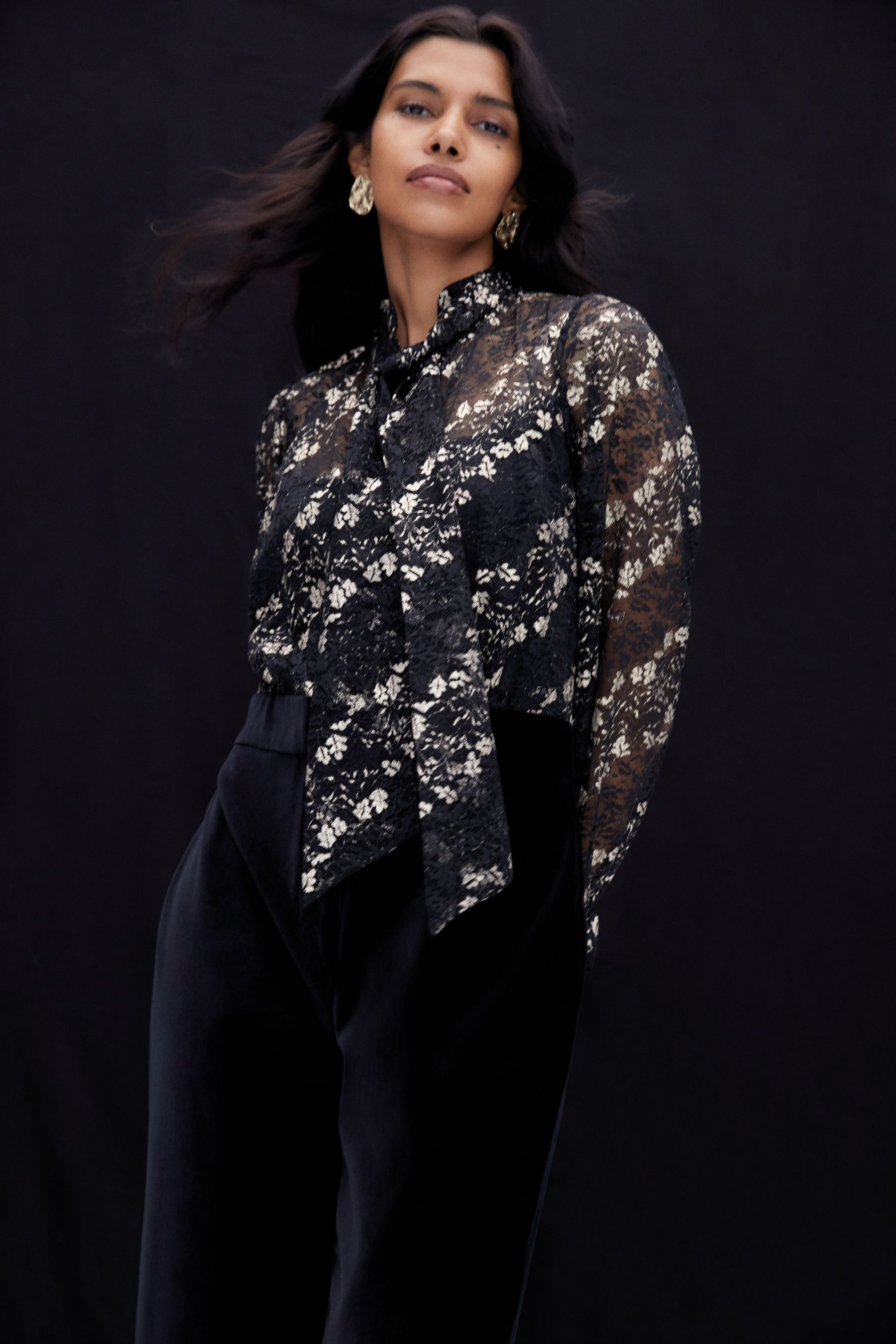 Buy Phase Eight Black Morilla Lace Top Jumpsuit from the Next UK online shop