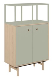 Bisley Green Bridge Tall Sideboard - Image 3 of 3