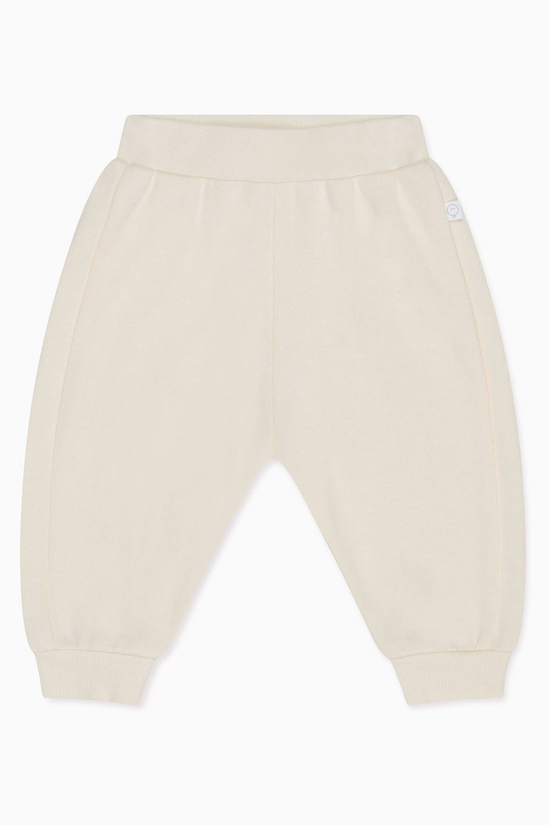 Buy MORI Cream Organic Cotton And Bamboo Super Soft Stretchy Joggers from Next Ireland