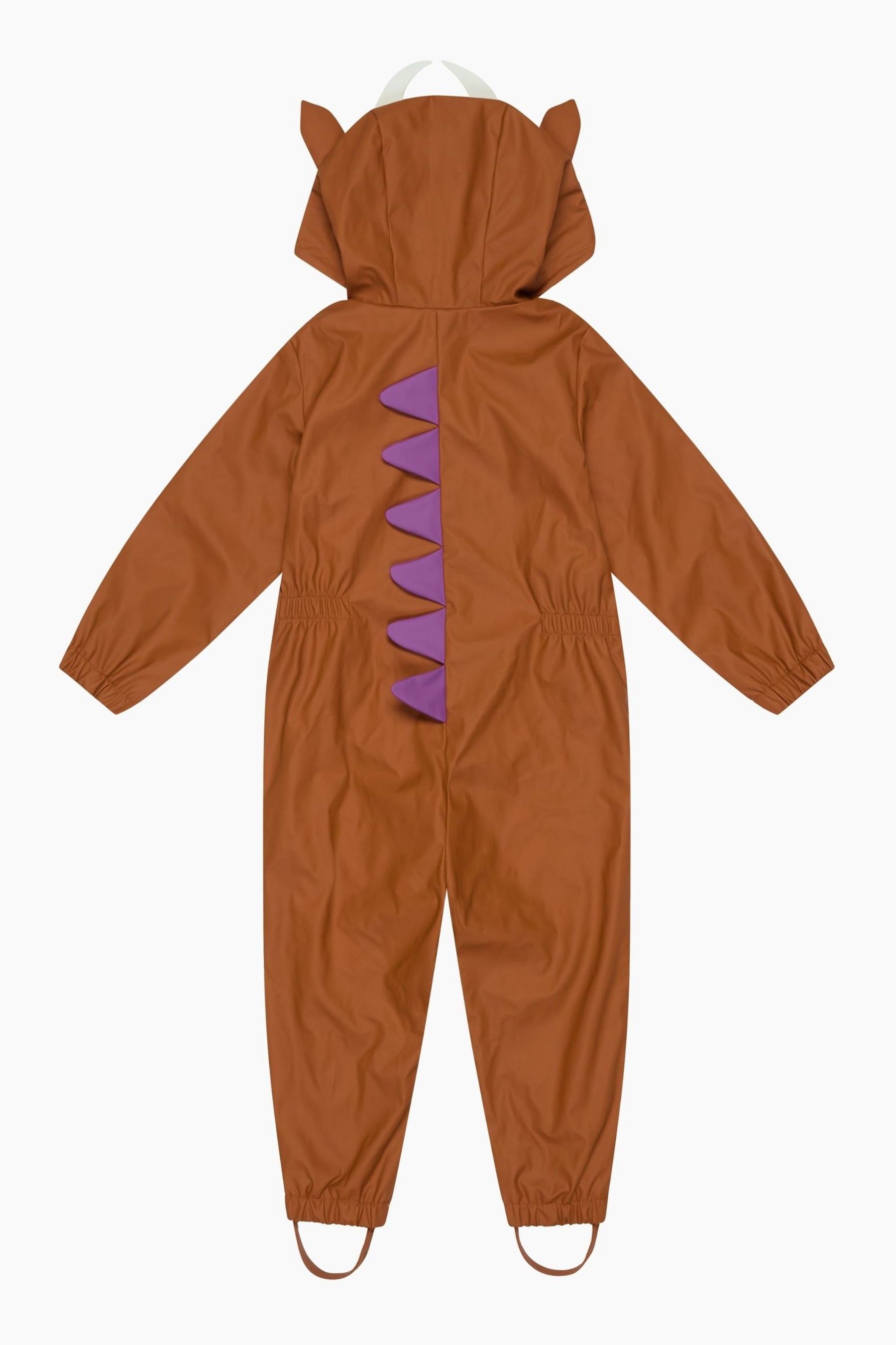 Buy MORI Gruffalo Recycled Waterproof Cosy Hooded Brown Puddlesuit from Next Austria