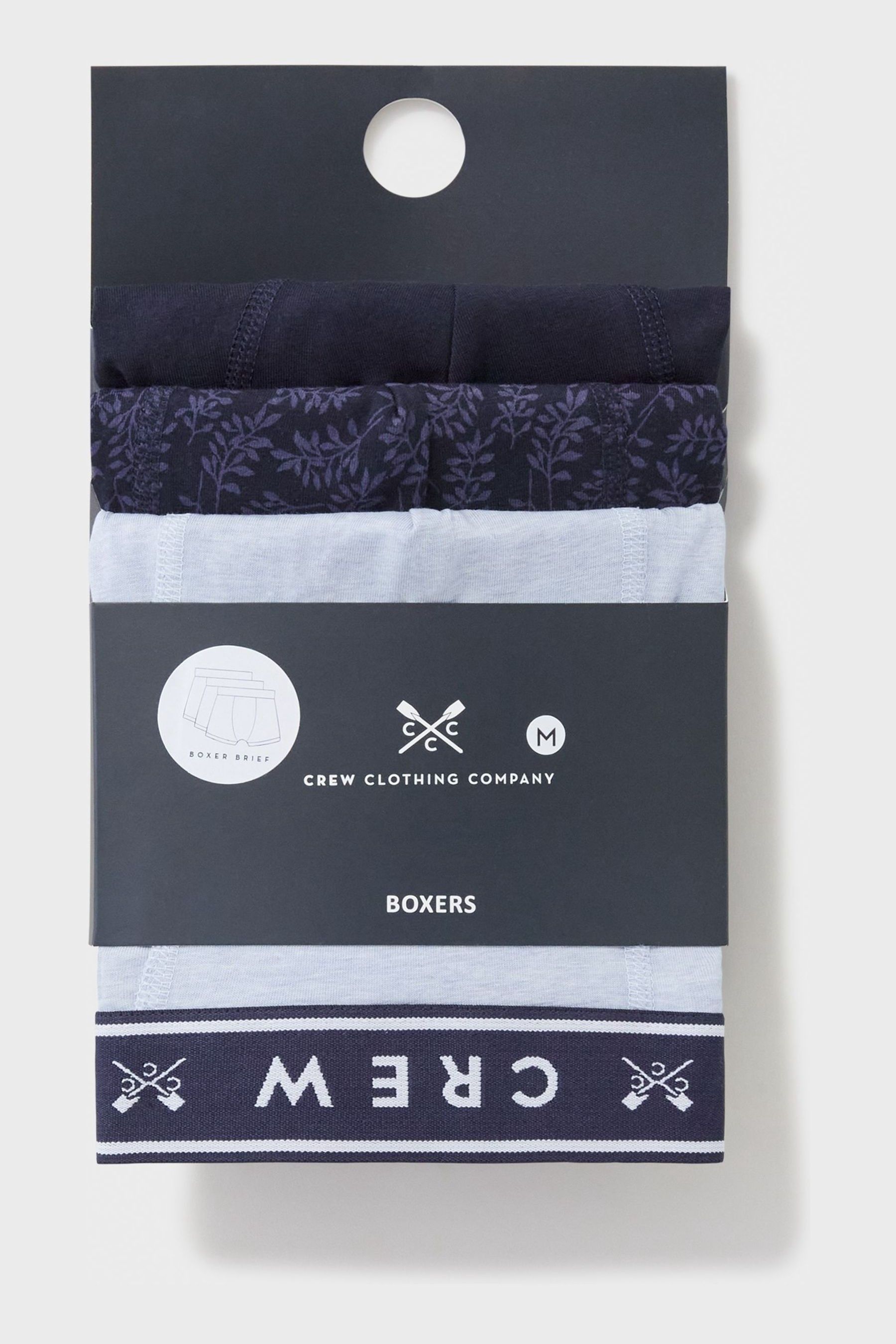 Buy Crew Clothing Company Blue Boxer Briefs 3 Pack Next Ukraine