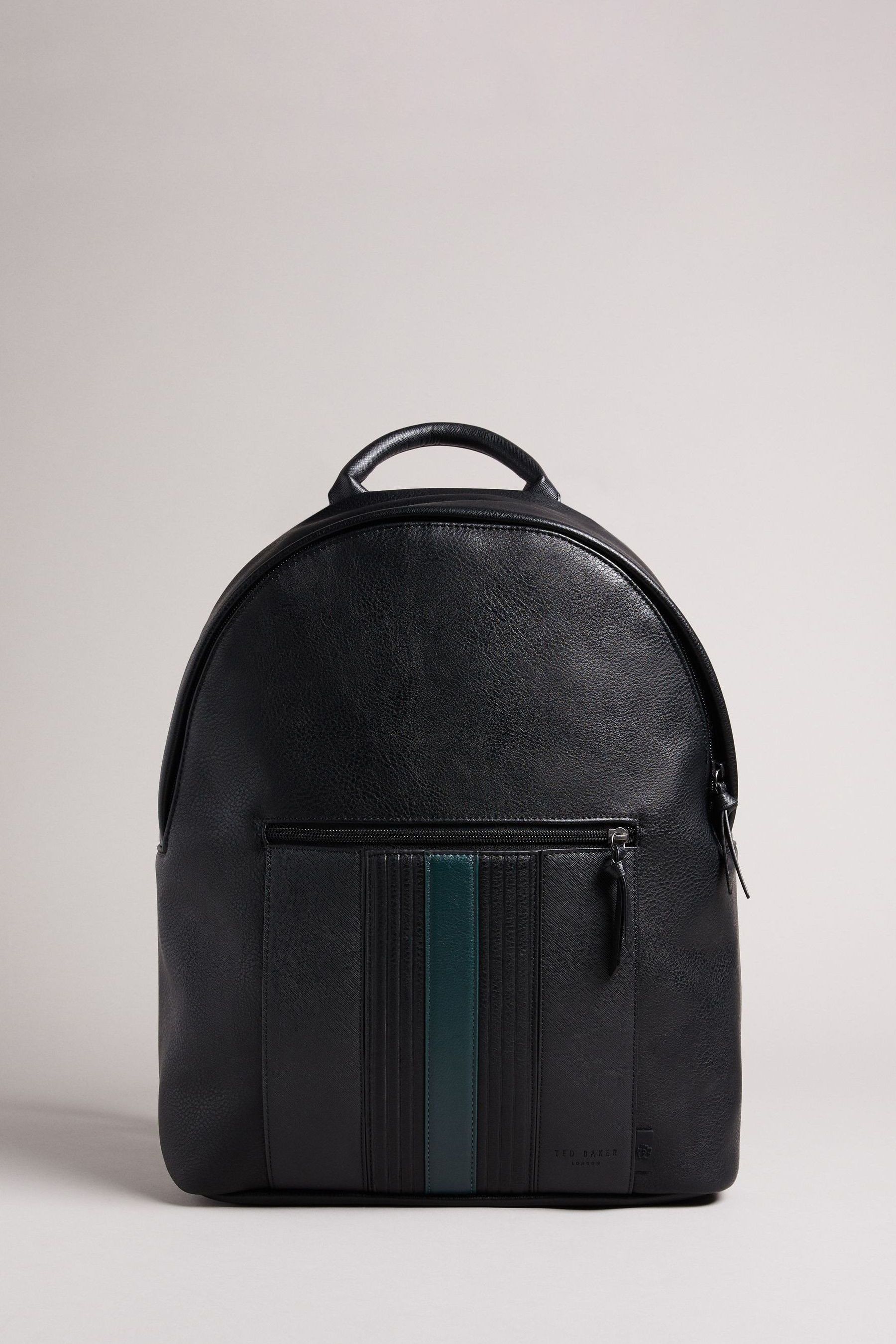 Buy Ted Baker Black Esentle Striped Pu Backpack from Next Hong Kong