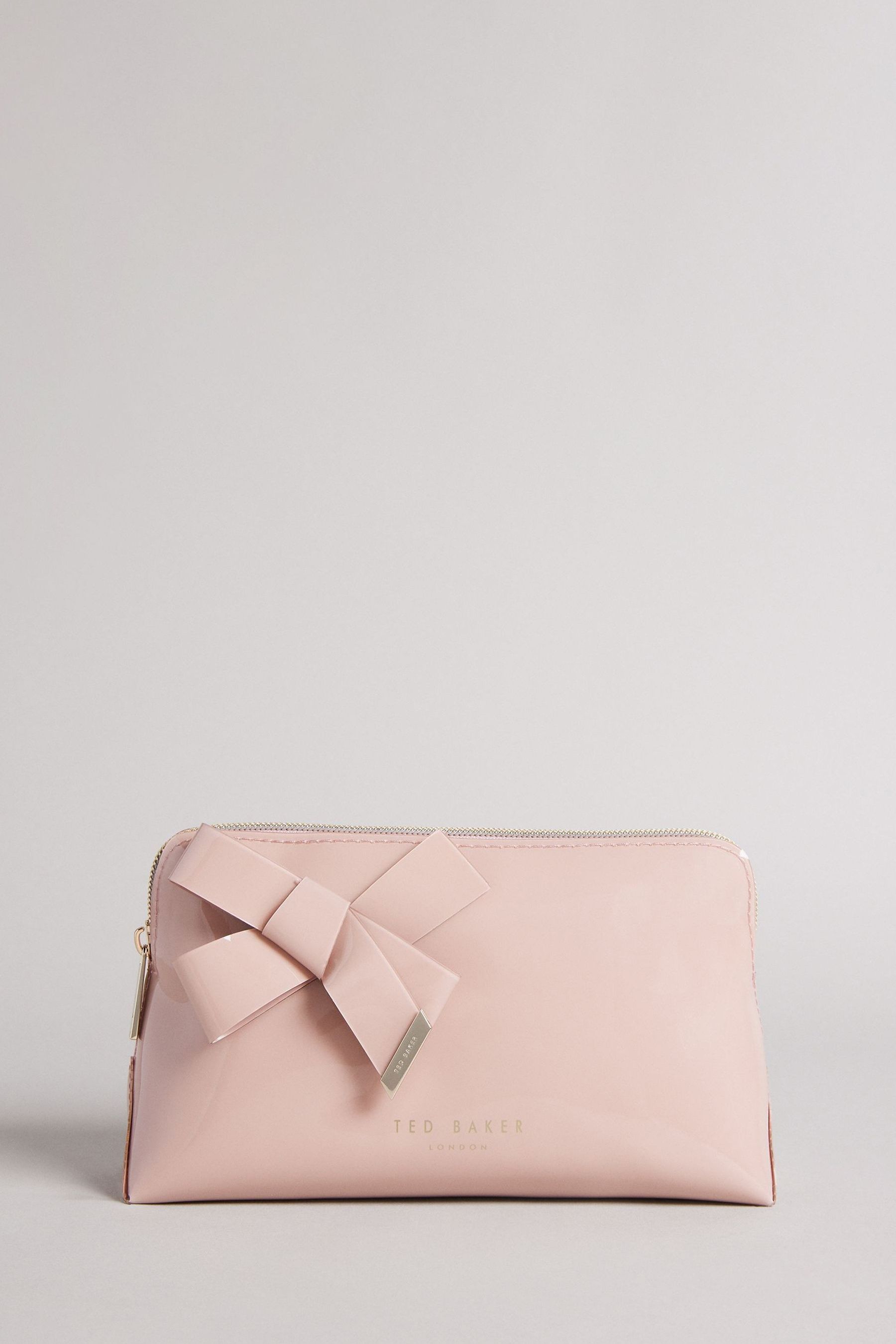Ted Baker Pink Nicolai Knot Bow Makeup Bag