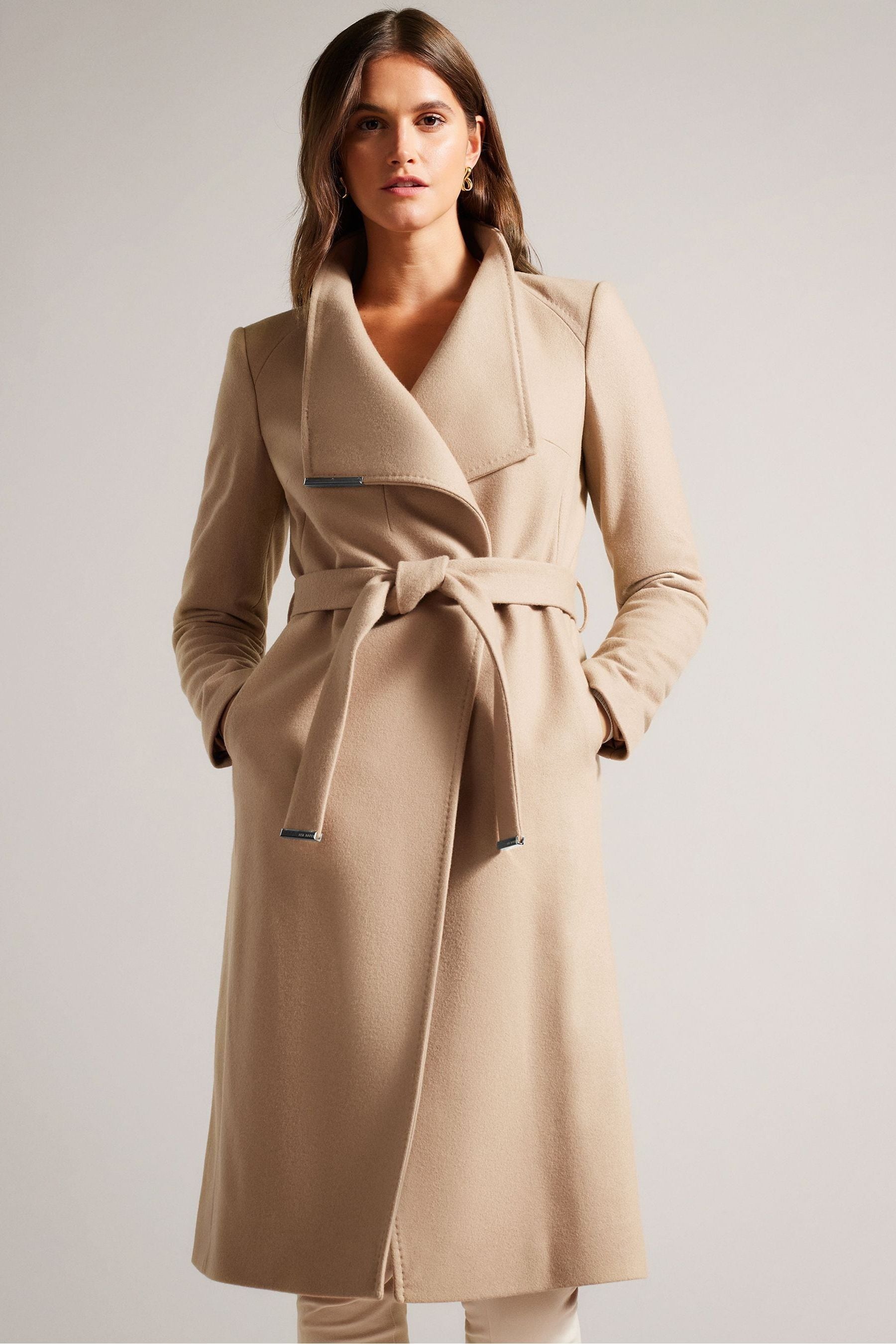 Womans wrap coat on sale