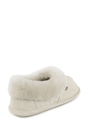 Just Sheepskin Cream Ladies Classic Slippers - Image 3 of 5