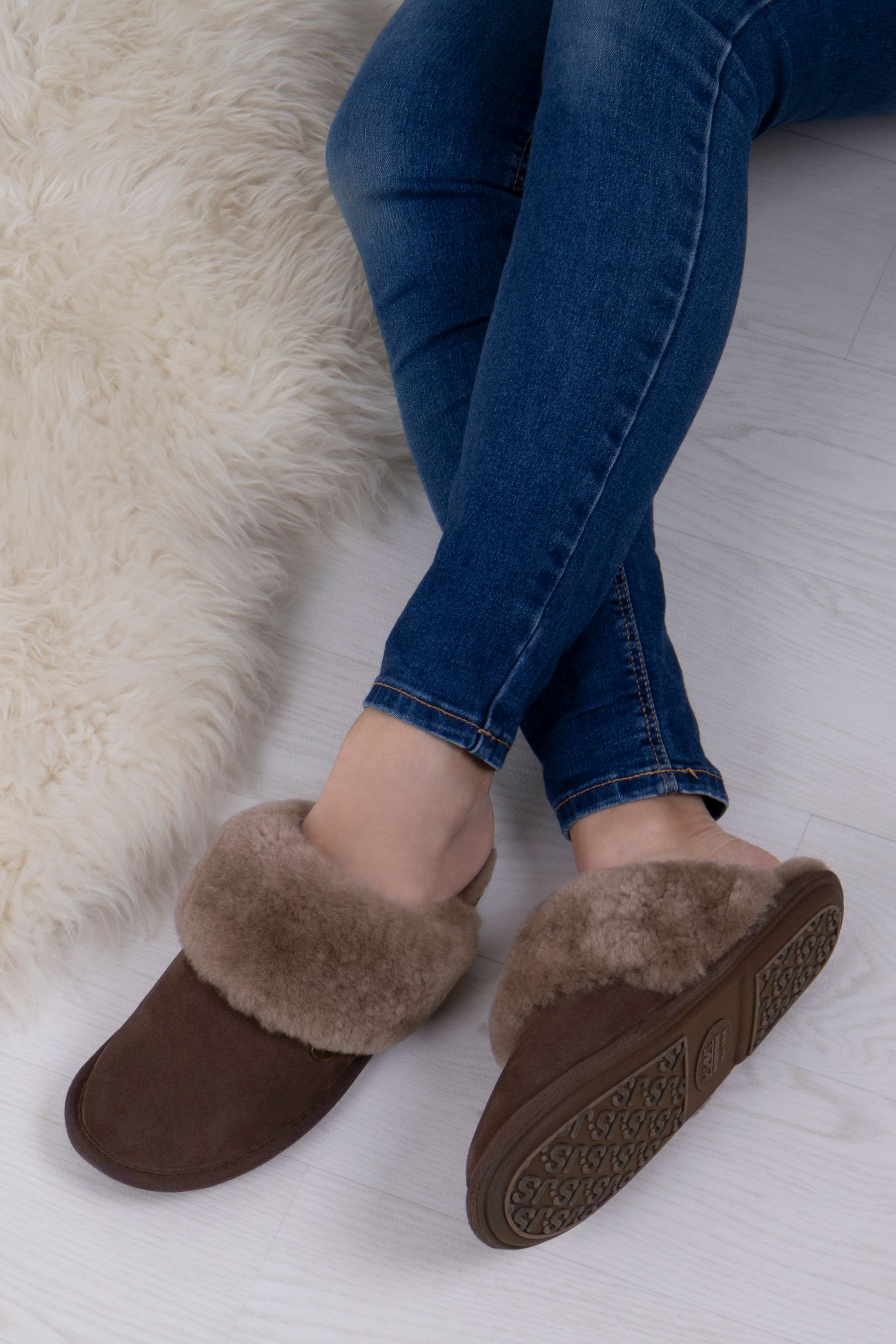 Just sheepskin duchess slippers on sale