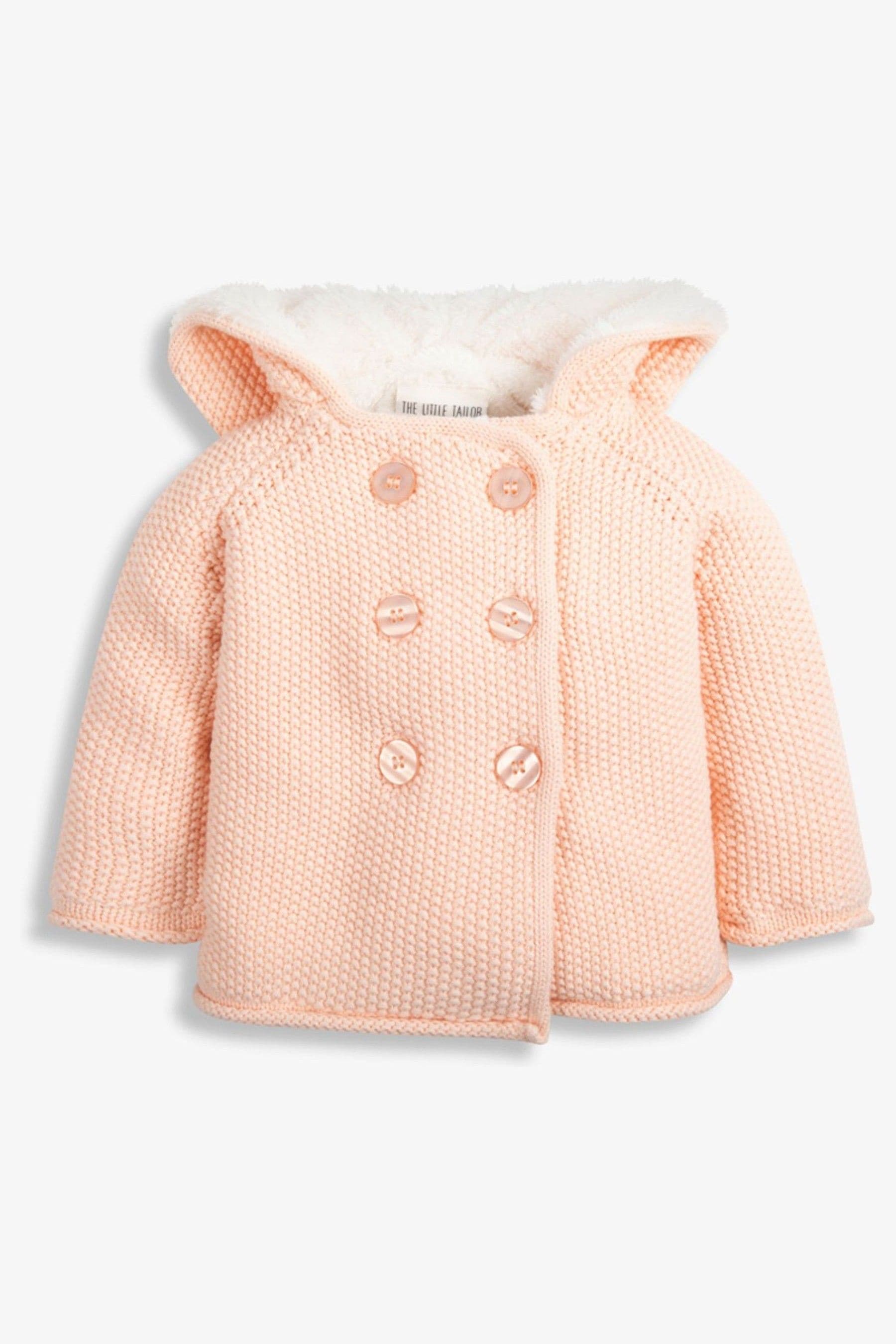 Buy The Little Tailor Baby Pink Pixie Pram Coat from Next Luxembourg