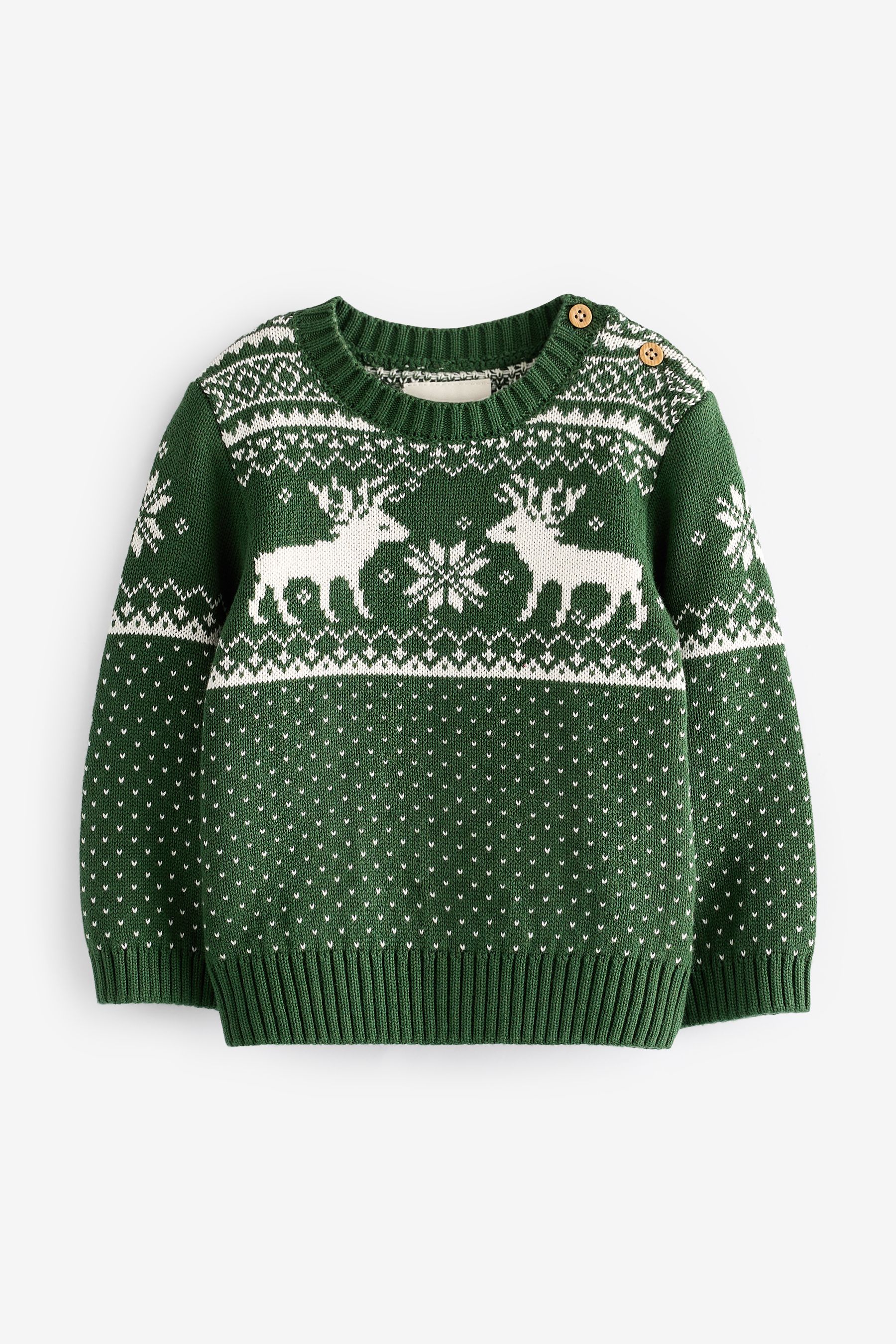 Baby reindeer jumper shop