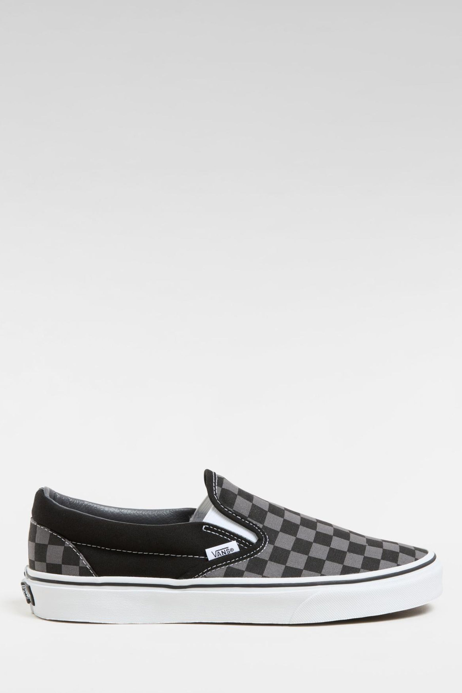 Grey and black check vans sale