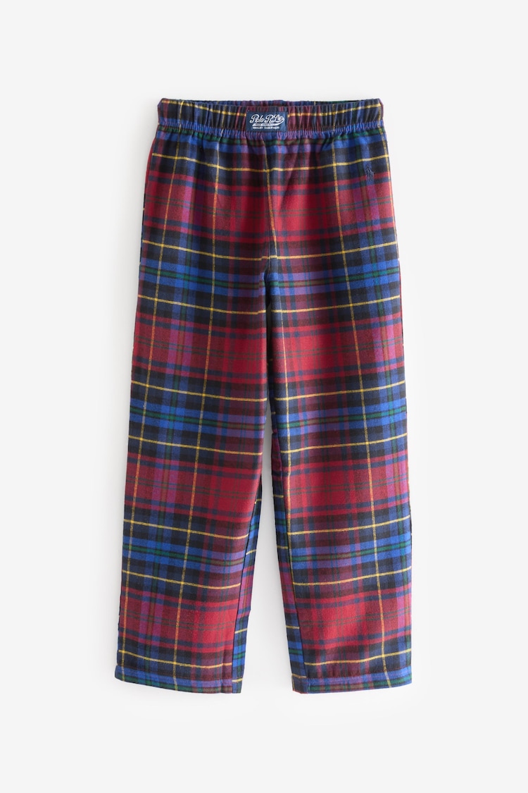 Polo Ralph Lauren Red 100% Cotton Pyjama Trousers - Image 1 of 1