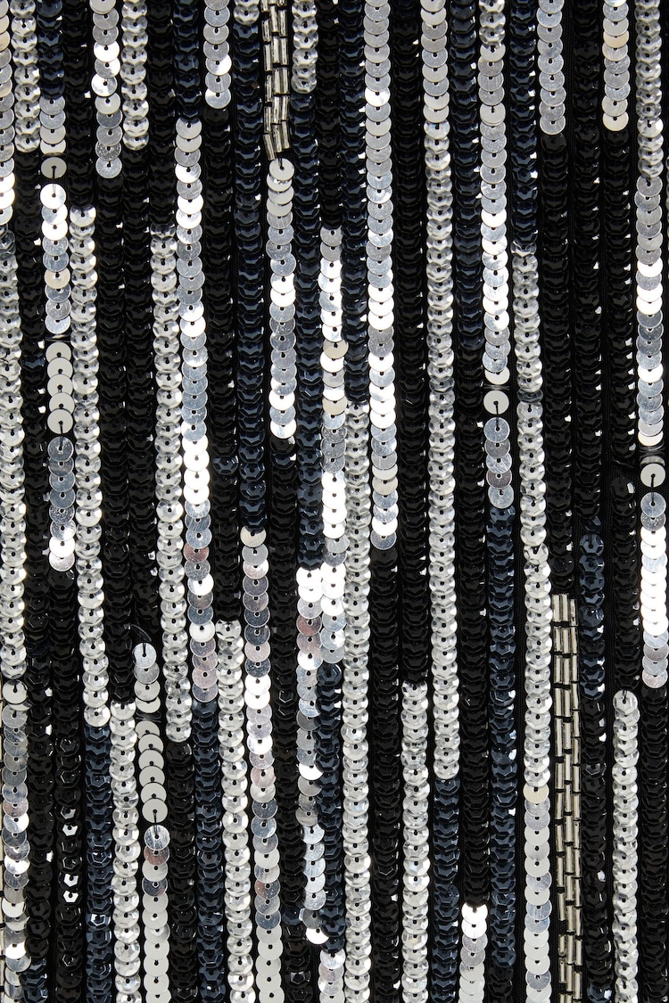 ILTA Sequinned and Beaded Halter-Neck Dress - Image 5 of 5