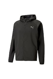 Puma Black Mens Run Favourite Hooded Jacket - Image 6 of 6