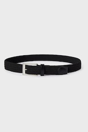 OSPREY LONDON The Chino Woven Black Belt - Image 1 of 3