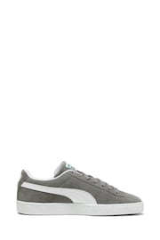 Puma Grey Suede Classic Sneakers - Image 1 of 6