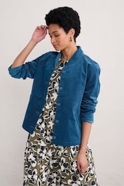 Seasalt Cornwall Blue Brightwork Jacket - Image 3 of 5