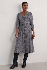 Seasalt Cornwall Blue Tall  3/4 Carwynnen Dress - Image 1 of 5