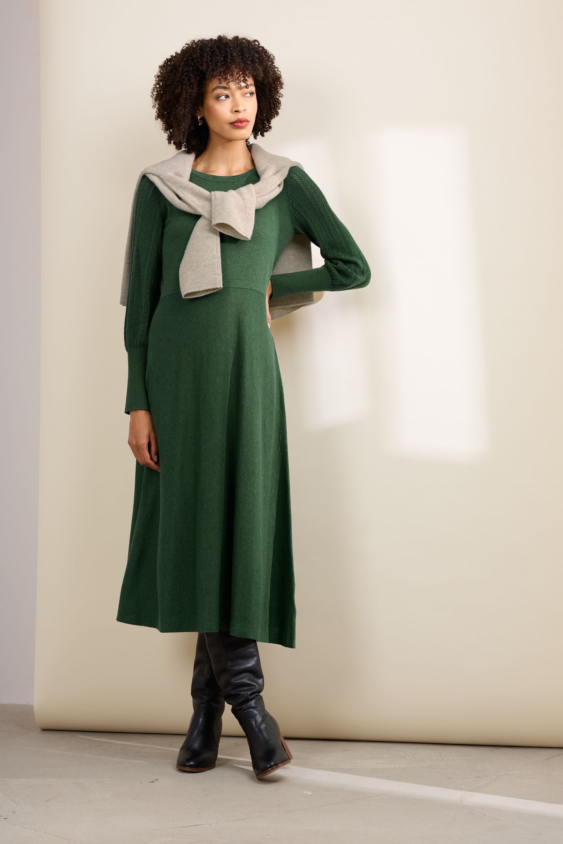 Seasalt green dress top