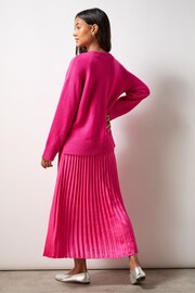 Ro&Zo Pink Rib Detail Jumper - Image 4 of 4