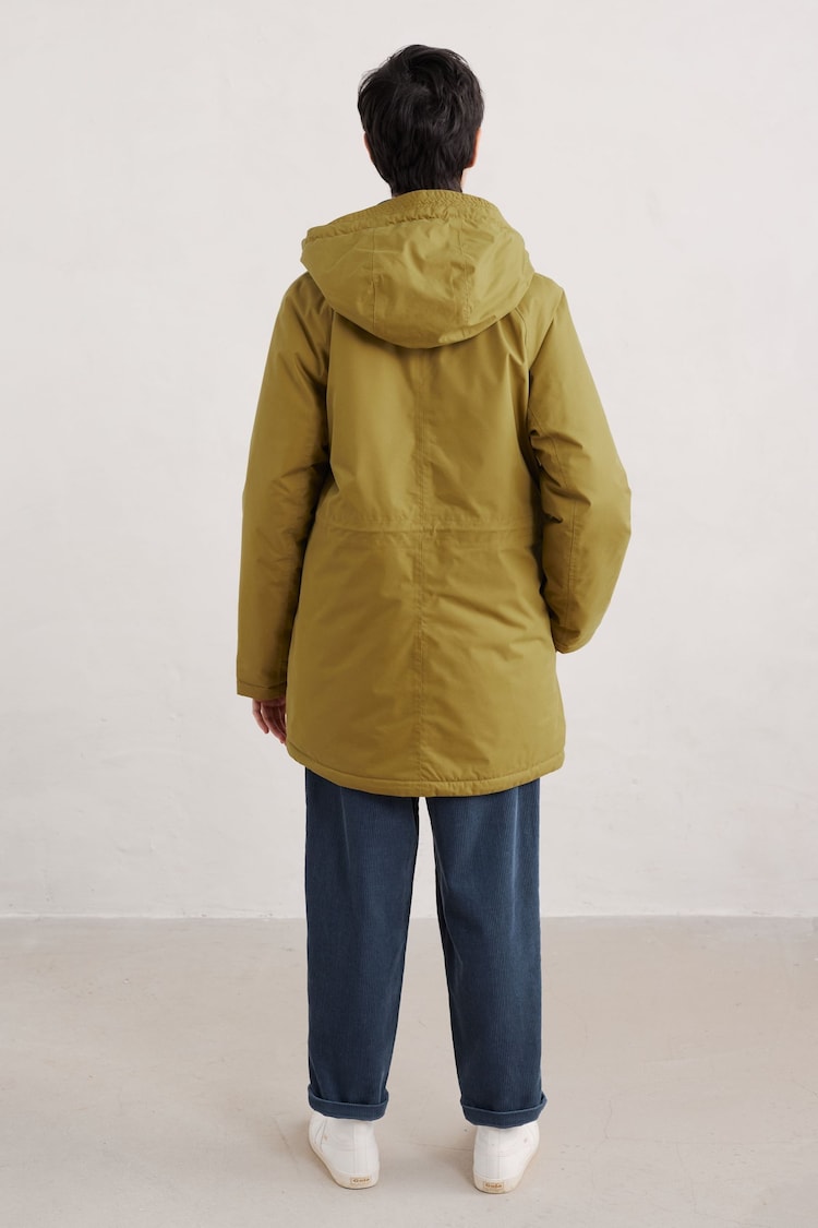 Seasalt Cornwall Yellow Cliff Castle Coat - Image 2 of 5