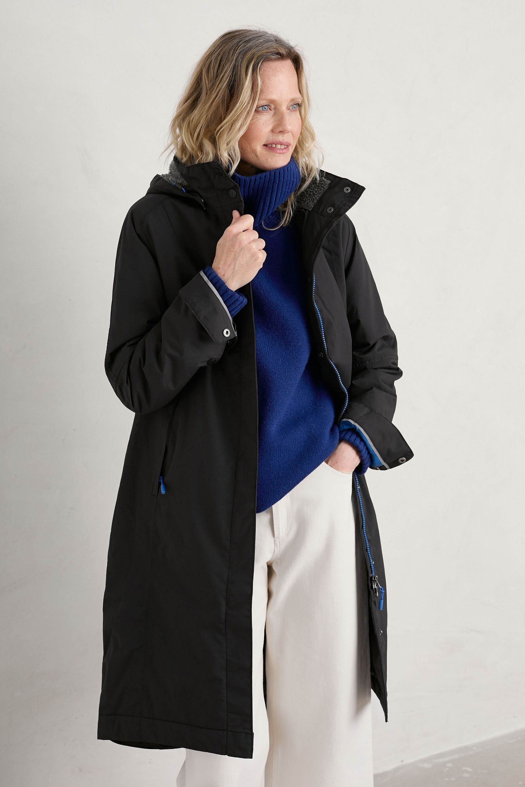 Buy Seasalt Cornwall Black Janelle Coat from Next USA