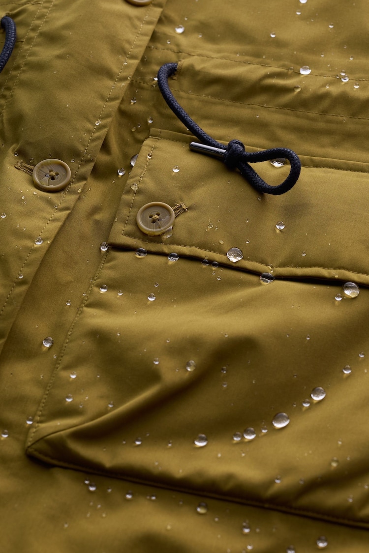 Seasalt Cornwall Yellow Petite Cliff Castle Coat - Image 5 of 5