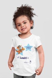 Star Editions Zog Learn and Grow Personalised White T-Shirt - Team GB Edition - Image 1 of 5