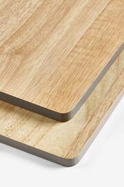 Natural Set of 2 Malvern Chopping Boards - Image 2 of 5