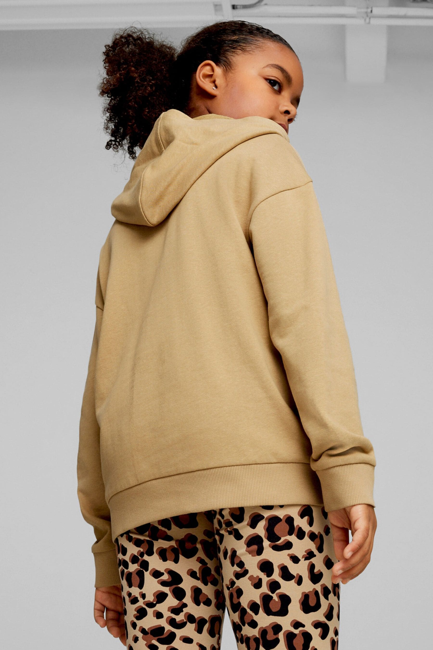 Girls animal hoodie clearance