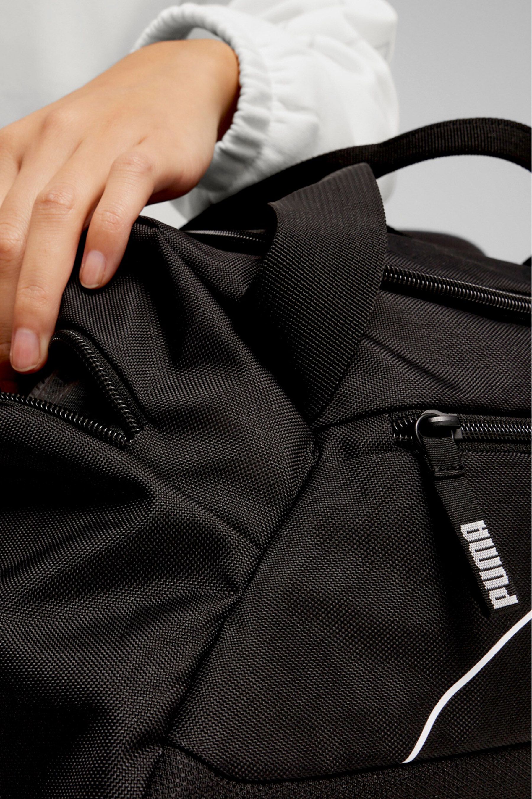 Buy Puma Black Small Unisex Fundatals Sports Bag from Next Singapore