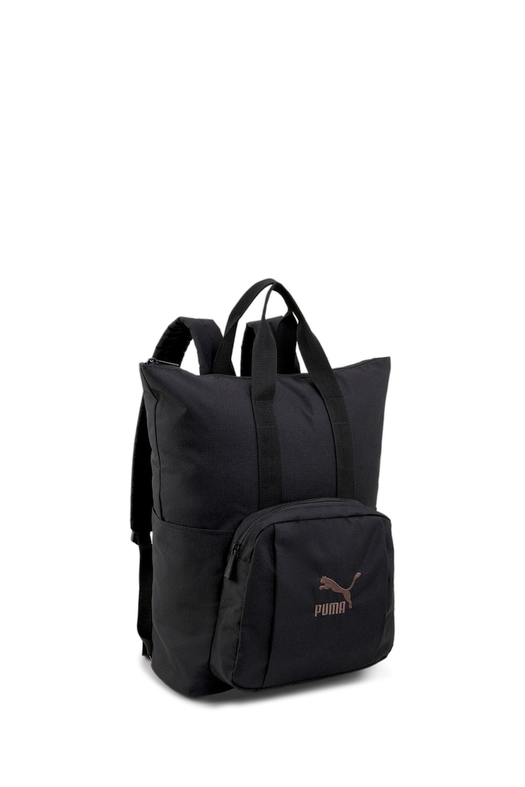 Puma Black Unisex Classics Archive Tote Backpack - Image 1 of 5