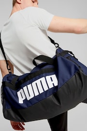 Puma Blue Unisex Challenger M Duffle Bag - Image 5 of 5