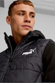 Puma Black Mens Essentials Padded Vest - Image 4 of 6