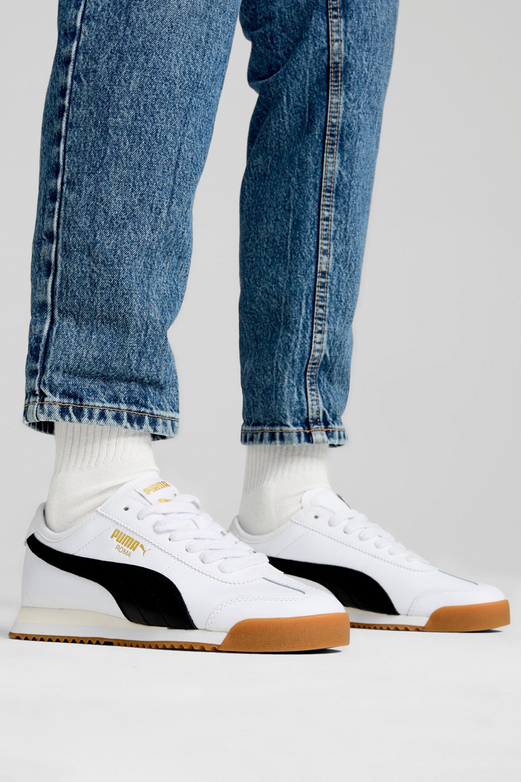 Buy Puma White Unisex Roma 68 Revival Sneakers from the Next UK online shop