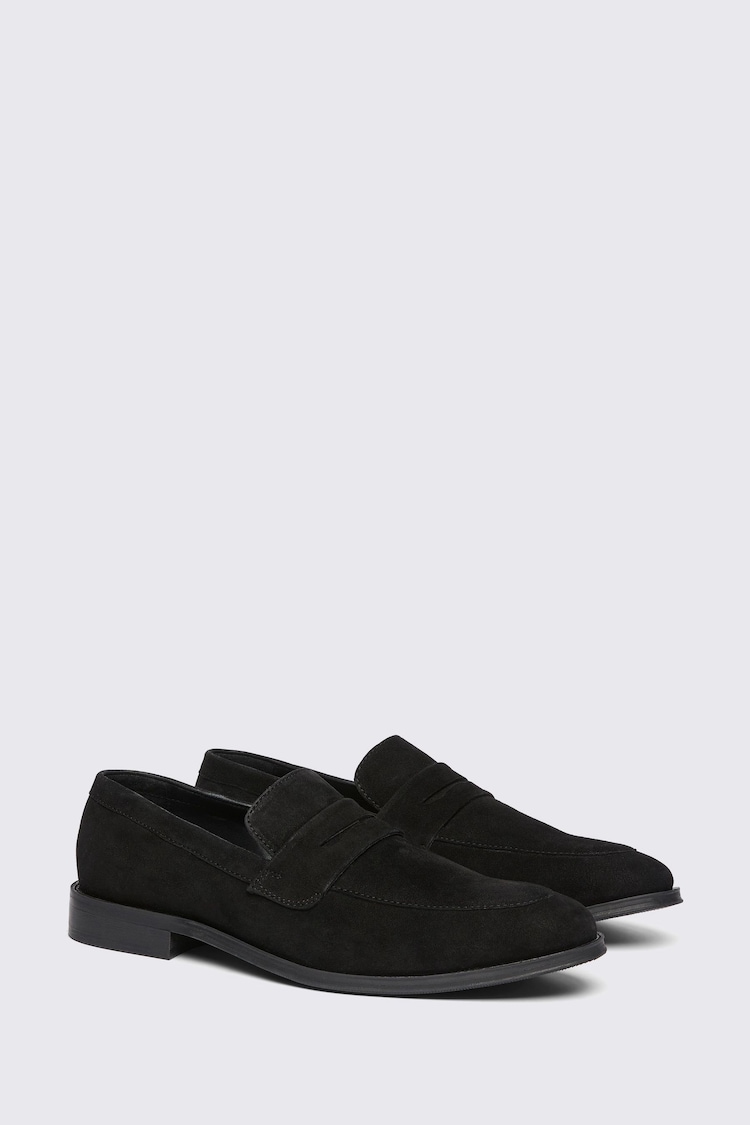 MOSS Black Suede Loafers - Image 2 of 5