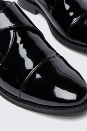 MOSS Black Patent Monk Shoes - Image 5 of 5