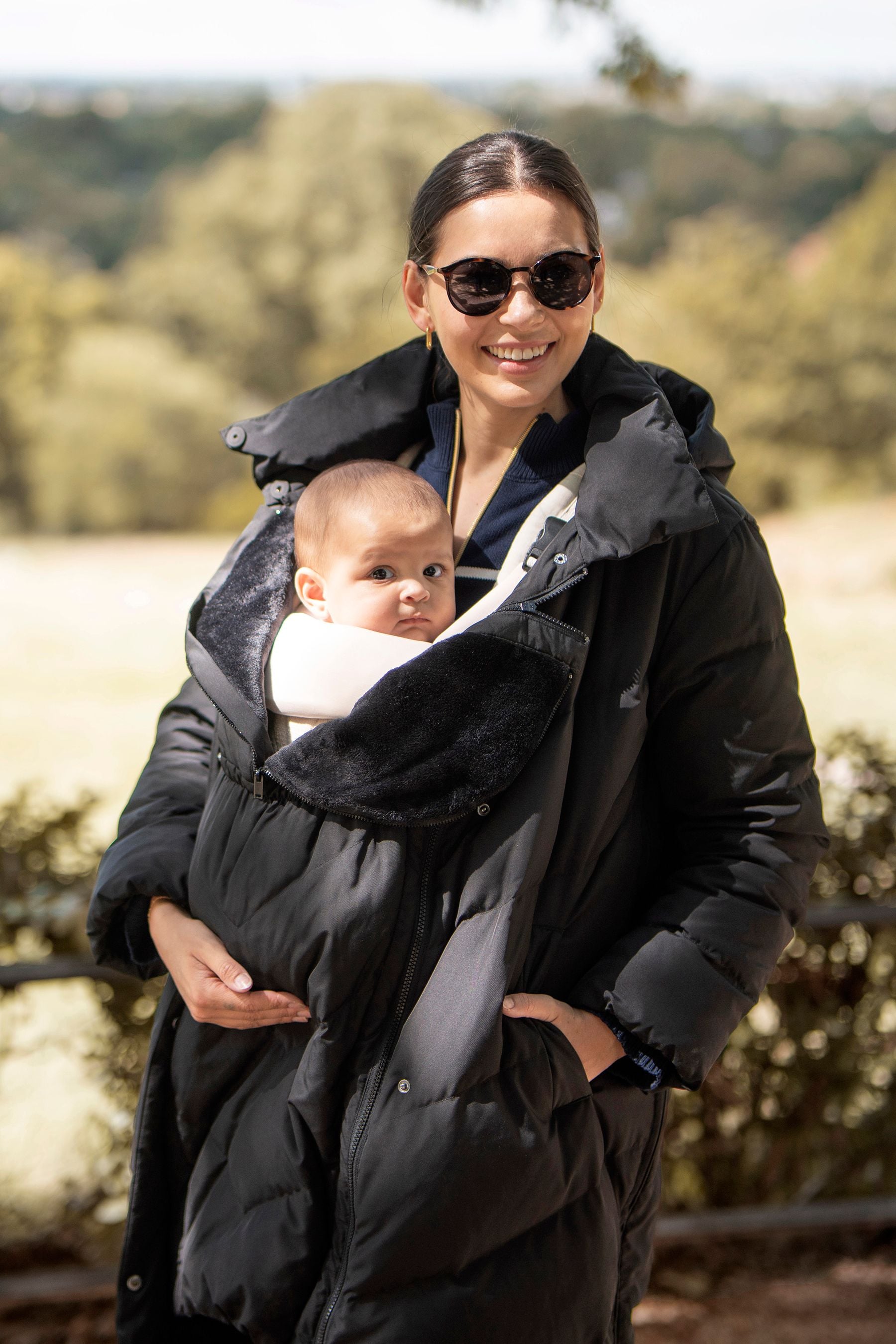 Infant black coat outlet