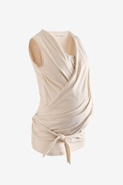 Seraphine Cream Maternity Babywearing Top - Image 10 of 10