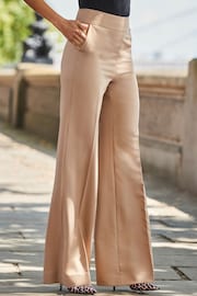 Sosandar Natural Kick Flare Trousers - Image 4 of 5