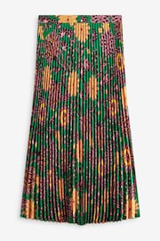 Boden Green Camilla Pleated Midi Skirt - Image 2 of 6