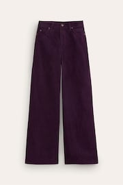 Boden Purple 5 Pocket Cord Wide Jeans - Image 6 of 6