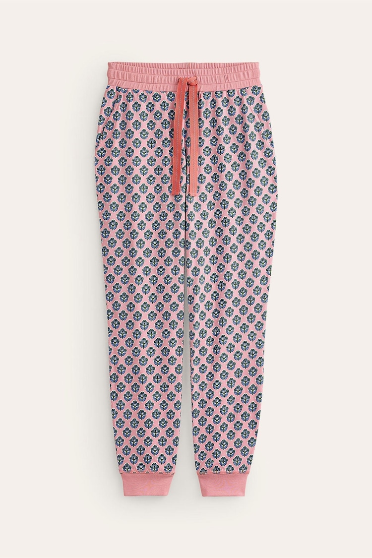 Boden Pink Jersey Pyjama Bottoms - Image 5 of 5