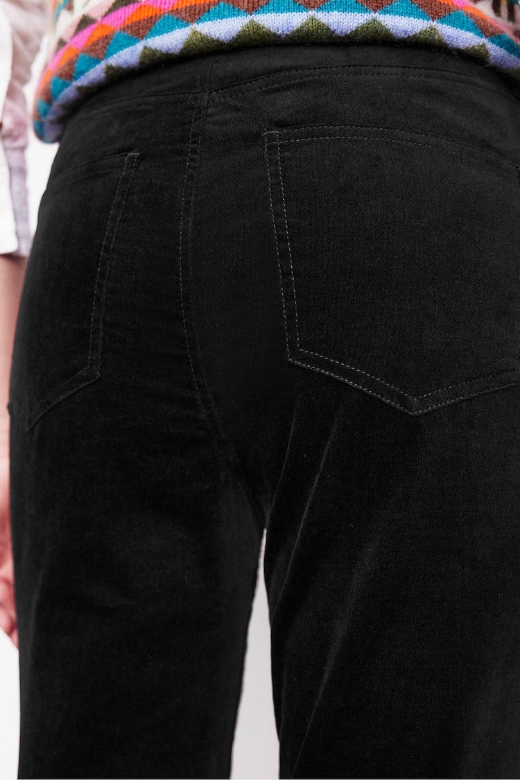 Boden Black Velveteen 5 Pocket Jeans - Image 2 of 6